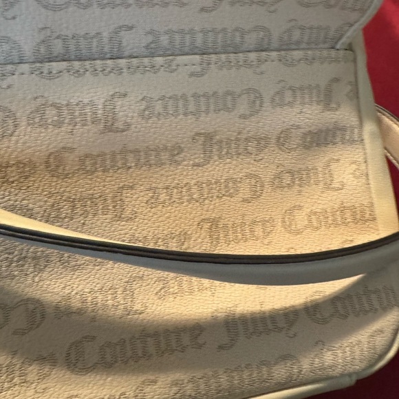 Juicy Couture Brighter Than A Diamond Classic Cream Monogram Shoulder Bag EUC - Picture 14 of 16